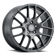 Voxx Orso 17x8 +40 Gun Metal Wheel Rim 5x108 5x114.3 QTY 1 ORS 780-5008-40 GM