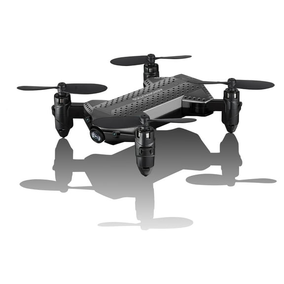 Voyage Aeronautics 7 Inch HD Streaming Drone with Wide-Angle Lens in Black