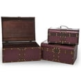 thumbnail image 1 of Voyage Collection Quilted Storage Box - Set of Three, 1 of 4