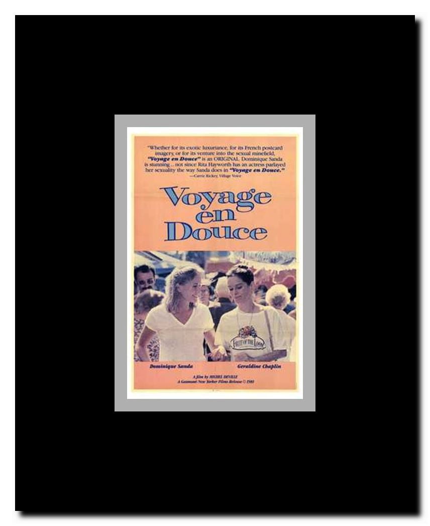 Voyage En Douce Framed Movie Poster