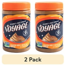 (2 pack) Voyage Foods Top 9 Allergen-Free Peanut-Free Spread 16 oz Jar