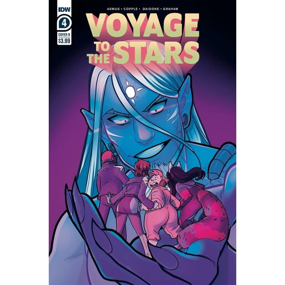 Voyage To The Stars #4 (of 4) Cvr B Daidone Idw Publishing Comic Book