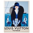 thumbnail image 1 of Voyage of Luxury Acrylic Print Retro Fashion Decor by Art Remedy, Ready to Hang, 16 x 20, 1 of 6