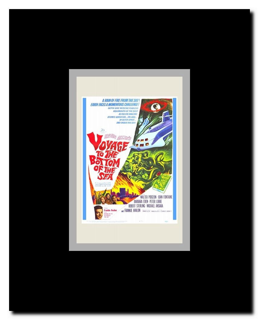 Voyage to the Bottom of the Sea Framed Movie Poster