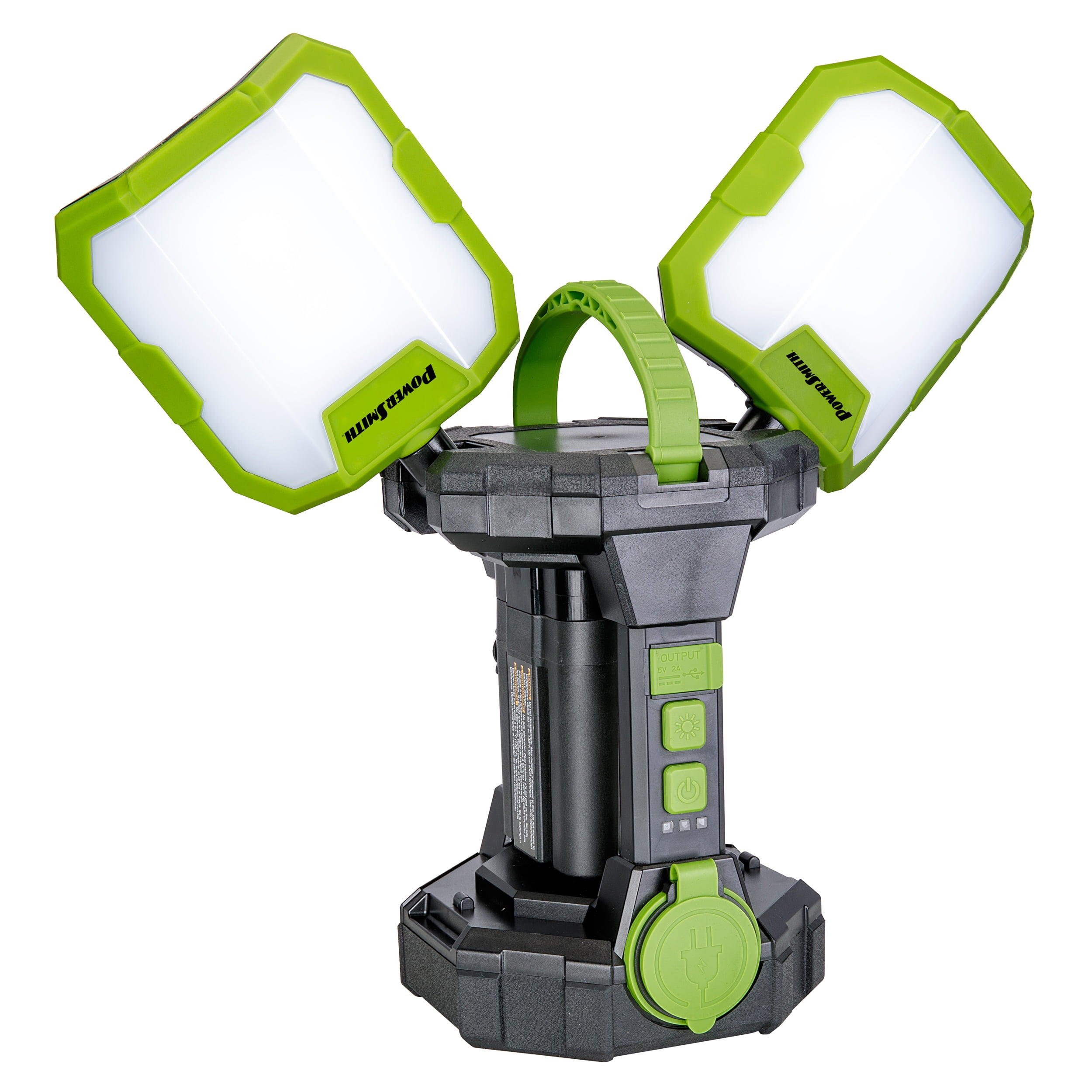 Voyager 5000 Lumen Jobsite Lantern with Adjustable Lamp Heads, AC