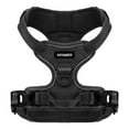 thumbnail image 1 of Voyager Dog Harness Dual Leash Attachment No-Pull Control Adjustable Soft but Strong Pet Harness for Medium and Large Dogs with 3M Reflective Technology - Black, M (Chest: 20 - 25"), 1 of 6