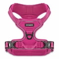 thumbnail image 1 of Voyager Dog Harness Dual Leash Attachment No-Pull Control Adjustable Soft but Strong Pet Harness for Medium and Large Dogs with 3M Reflective Technology - Fuchsia, M (Chest: 20 - 25"), 1 of 7