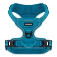 thumbnail image 1 of Voyager Dog Harness Dual Leash Attachment No-Pull Control Adjustable Soft but Strong Pet Harness for Medium and Large Dogs with 3M Reflective Technology - Turquoise, L (Chest: 25 - 30"), 1 of 9