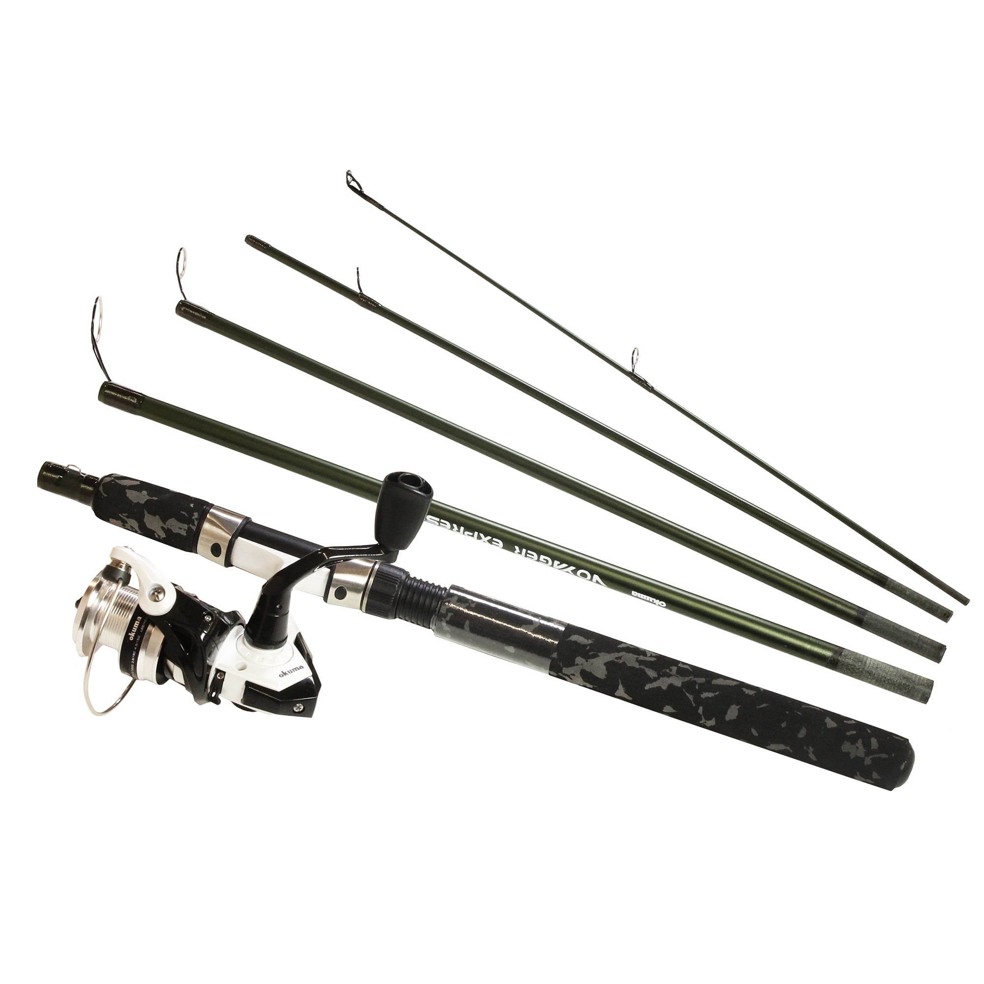 Voyager Express 5 Piece Spinning Combo 
