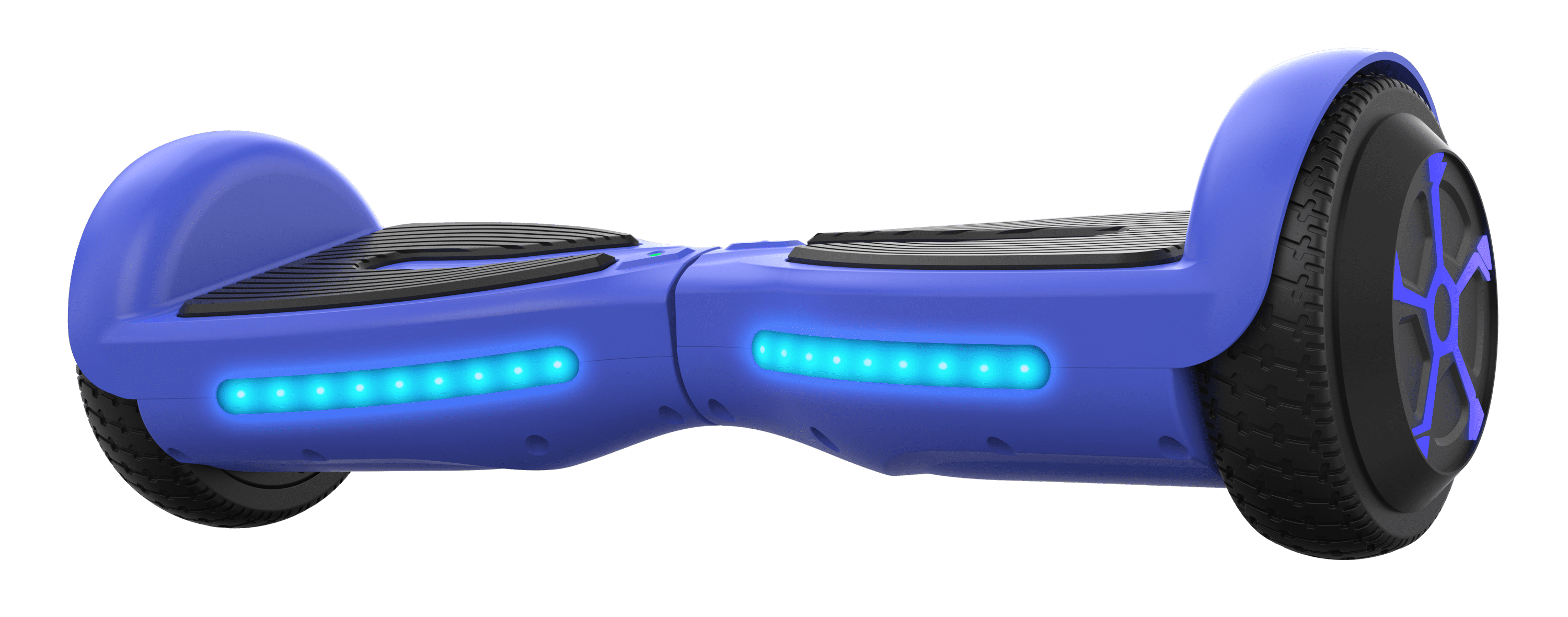 Voyager Hover Flow Blue Hoverboard with Lights for Kids Walmart