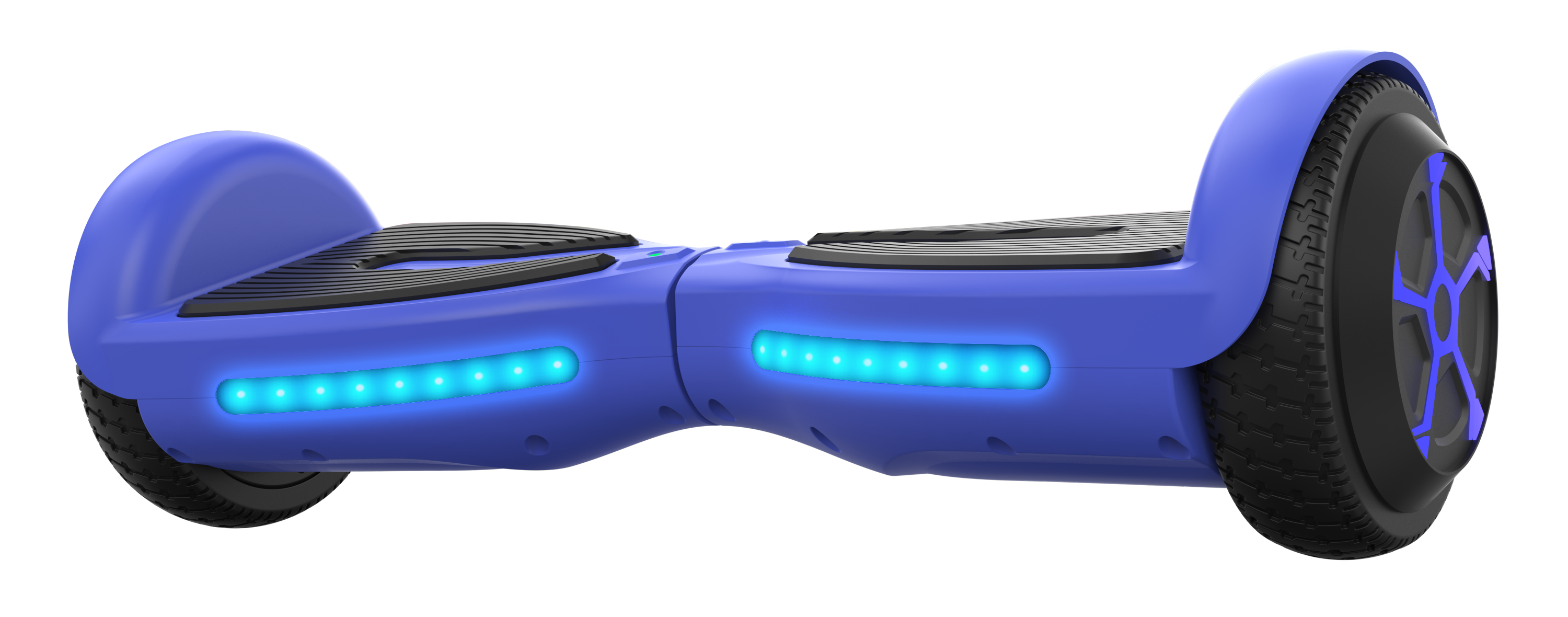 Voyager Hover Flow, Blue Hoverboard with Lights for Kids - image 1 of 11