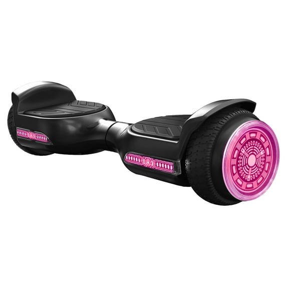 Voyager Hoverbeats Pink Hoverboard with Bluetooth Speaker and Light-up Wheels for Kids