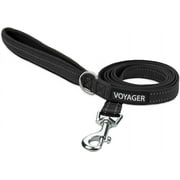 Voyager Reflective Dog Leash with Neoprene Handle, 5ft Long, Supports Small, Medium, and Large Breed Puppies, Cute and Heavy Duty for Walking, Running, and Trai