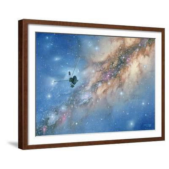 Voyager Spacecraft, Framed Art Print Wall Art by Chris Butler Sold by Art.Com