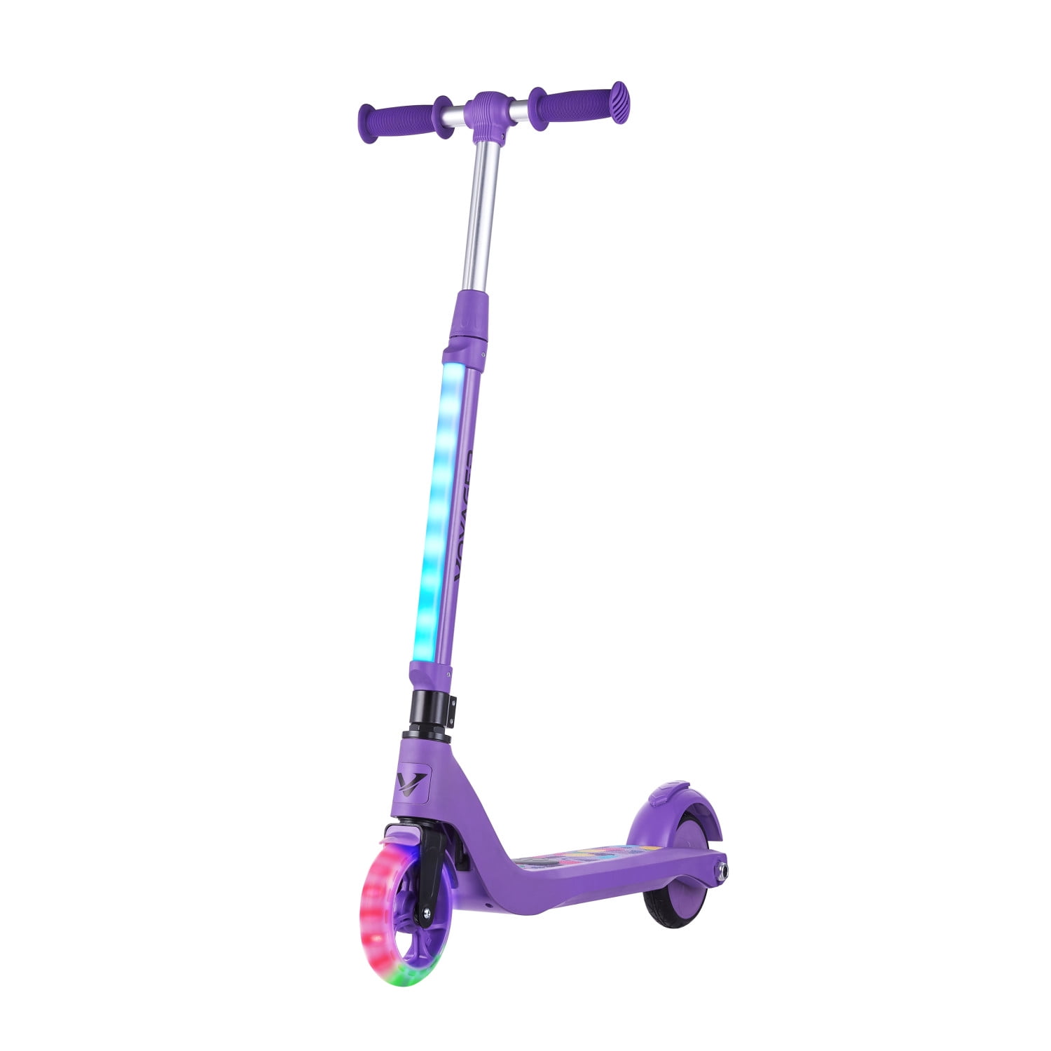 Voyager Sprinter Kids Electric Folding Scooter, Purple