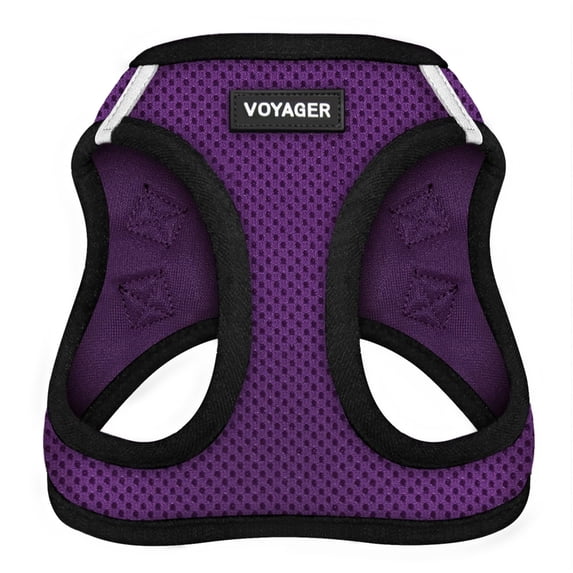 Voyager Step-In Air - All Weather Mesh Pet Harness by Best Pet Supplies - Purple Base, X-Small