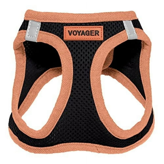 Voyager Step-In Air Dog Harness - All Weather Mesh Step in Vest Harness for Small and Medium Dogs by Best Pet Supplies - Orange, X-Large