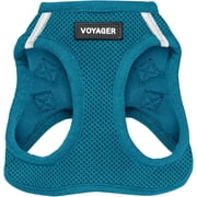 Voyager Step-In Air Dog Harness - All Weather Mesh Step in Vest Harness for Small and Medium Dogs by Best Pet Supplies - Harness (Turquoise), XXX-Small