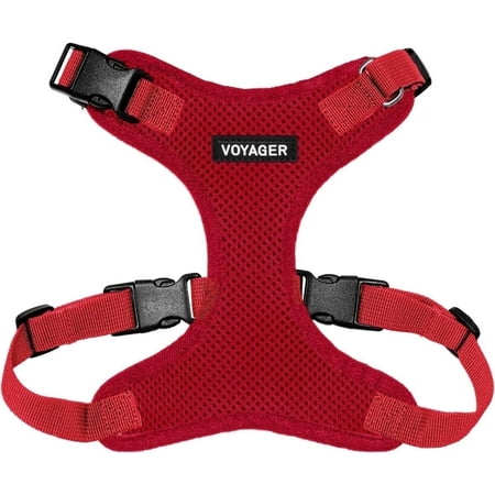 Voyager Step-In Lock Cat Harness - Adjustable Step-In Vest Harness for Small and Large Cats by Best Pet Supplies