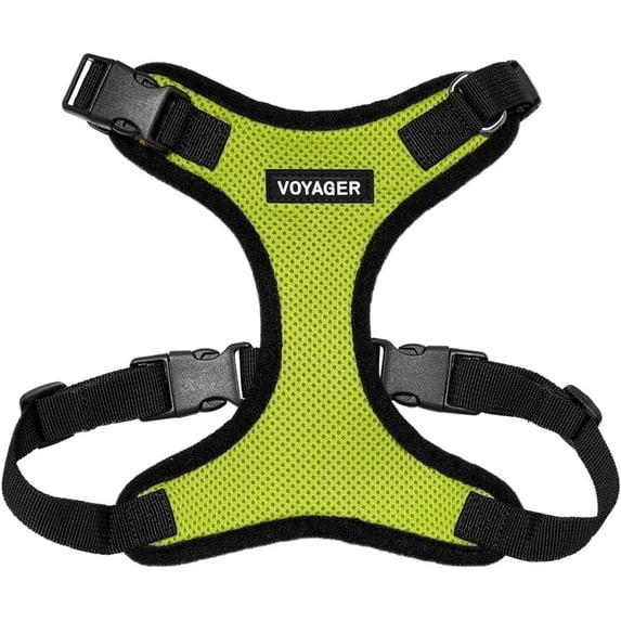 Voyager Step-In Lock Cat Harness - Adjustable Step-In Vest Harness for Small and Large Cats by Best Pet Supplies