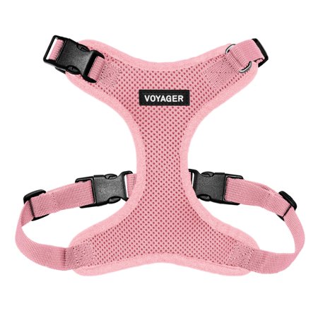 Voyager Step-In Lock Cat Harness - Adjustable Step-In Vest Harness for Small and Large Cats by Best Pet Supplies