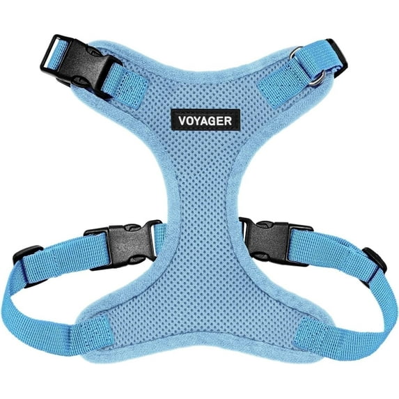 Voyager Step-In Lock Cat Harness - Adjustable Step-In Vest Harness for Small and Large Cats by Best Pet Supplies