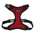 thumbnail image 1 of Voyager Step-In Lock Pet Harness - All Weather Mesh, Adjustable Step In Harness for Cats and Dogs by Best Pet Supplies - Red/Black Trim, S, 1 of 6