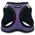 thumbnail image 1 of Voyager Step-In Plush Dog Harness – Soft Plush, Step In Vest Harness for Small and Medium Dogs by Best Pet Supplies - Harness (Purple Faux Leather), XS (Chest: 13 - 14.5"), 1 of 4
