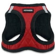 thumbnail image 1 of Voyager Step-In Plush Dog Harness – Soft Plush, Step In Vest Harness for Small and Medium Dogs by Best Pet Supplies - Harness (Red Faux Leather), XL (Chest: 20.5 - 23"), 1 of 5