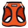 thumbnail image 1 of Voyager Step-in Air Dog Harness - All Weather Mesh Step in Vest Harness for Small and Medium Dogs and Cats by Best Pet Supplies - Harness (Orange/Black Trim), S (Chest: 14.5-16"), 1 of 5
