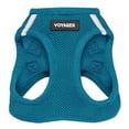 thumbnail image 1 of Voyager Step-in Air Dog Harness - All Weather Mesh Step in Vest Harness for Small and Medium Dogs and Cats by Best Pet Supplies - Harness (Turquoise), S (Chest: 14.5-16"), 1 of 6