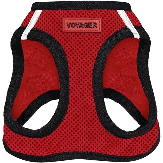 Best Pet Supplies Dog Vest Harness All-Weather Mesh Reflective Vest, Royal Blue/Black, XS