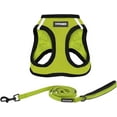 thumbnail image 1 of Voyager Step-in Air All Weather Mesh Harness and Reflective Dog 5 ft Leash Combo with Neoprene Handle, for Small, Medium and Large Breed Puppies - Lime/Black Trim, Medium, 1 of 9