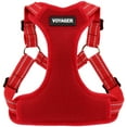 thumbnail image 1 of Voyager Step-in Fully Adjustable Mesh Dog Harness by Best Pet Supplies - Red, Medium, 1 of 7