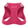 thumbnail image 1 of Voyager Step-in Plush Dog Harness by Best Pet Supplies - Fuchsia Corduroy, Large, 1 of 8
