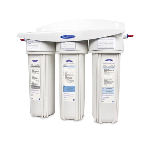 Voyager Triple Inline Water Filter System Filters 30000 gallons Multistage ULTIMATE