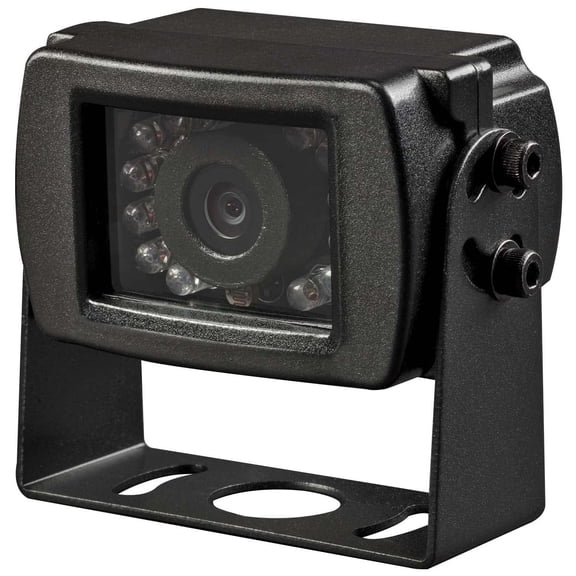 Voyager VCMS172B Super CMOS Color Rear Mount Observation Camera, Black, 12VDC, Waterproof, Built-in Microphone, Electronic Automatic Iris, Mirrored Image Orientation, 600 TV Line Resolution