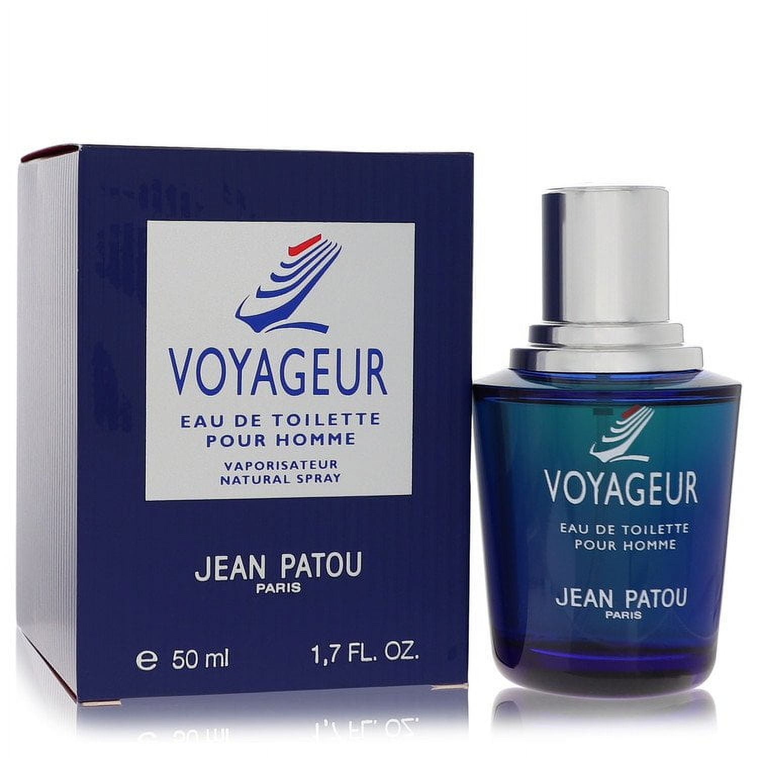 香水(男性用) JEAN PATOU VOYAGEUR POUR HOMME 50ml Jean Patou Voyageur Eau De Toilette Spray For Men - 1.7oz