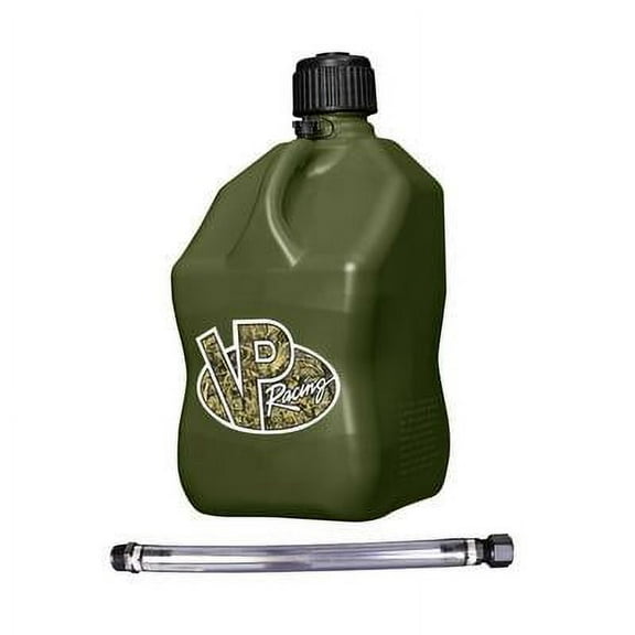Vp Racing 3846-CA, Motorsports Jug 5.5 Gal Camo Square W/Hose Performance