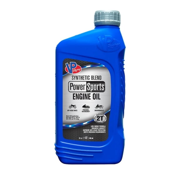 Vp Racing Oil 2T Quart Powersport Semi-Synethic Blend