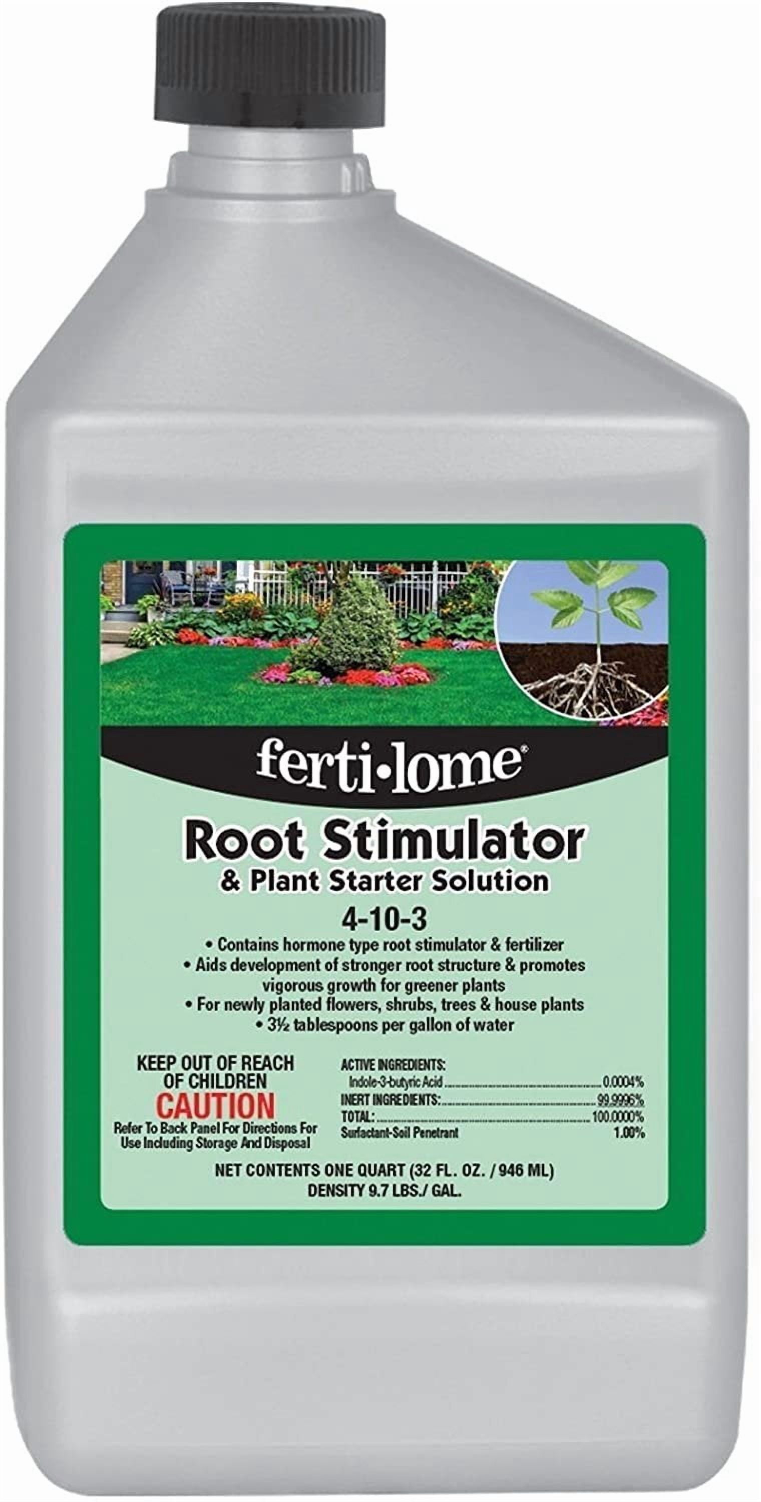 VPG Fertilome Root Stimulator Fertilizer - For Trees, Shrubs, Roses - 2.5Gal — Outdoor & Indoor Plant Use, Easy Application