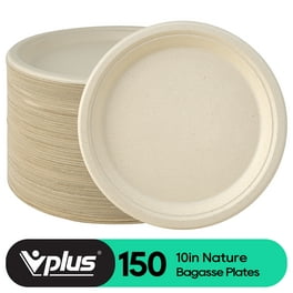 6 pack) Great Value Everyday Disposable Foam Plates, 9 in, 150 CT 
