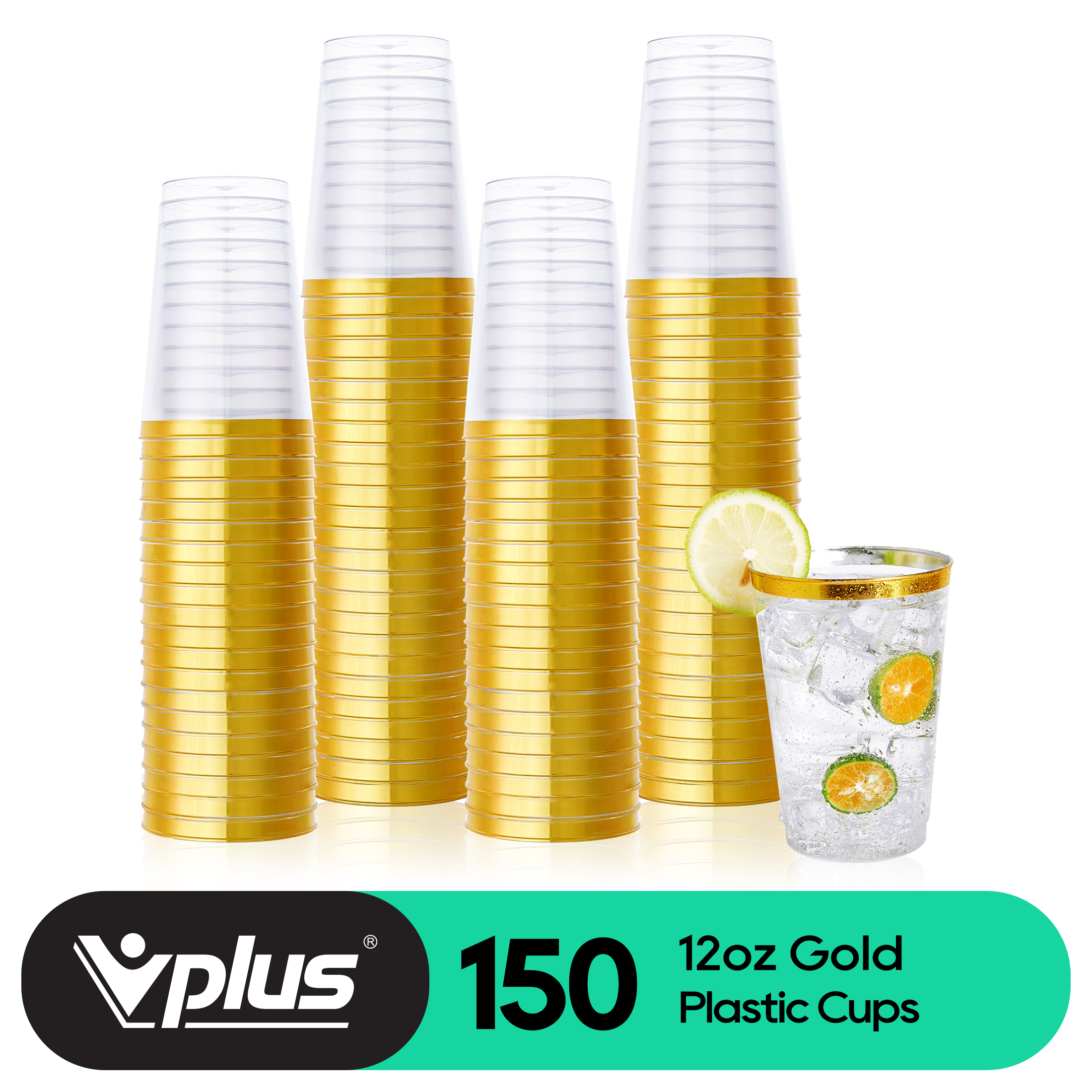 Hefty, RFPC21845, Ultimate Easy Grip 18 oz Cups, 100 / Pack, Blue, 18