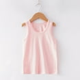thumbnail image 1 of Vqpzlfhb Girls Tops Tunic Tee Tops Casual Sleeveless Multicolor Solid Color Summer, 1 of 5