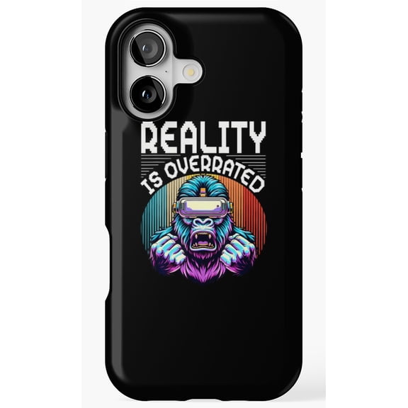 Vr Gamer Virtual Reality Player Video Games Modern Tech Device Case Phone Case for iPhone 17 16 15 14 13 12 11 Pro Max