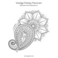 thumbnail image 1 of Vredige Paisley Patronen Vredige Paisley Patronen Kleurboek voor Volwassenen 2, Book 2, (Paperback), 1 of 1