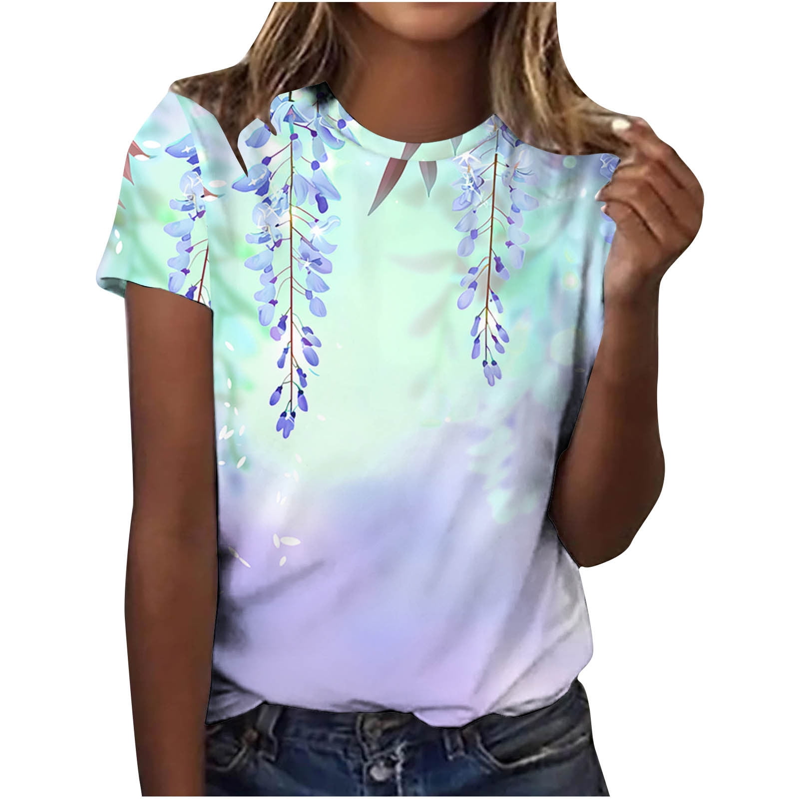 Vrhaik Dress Casual Tops for Women Women's Tops Plus Size Spring Shirts