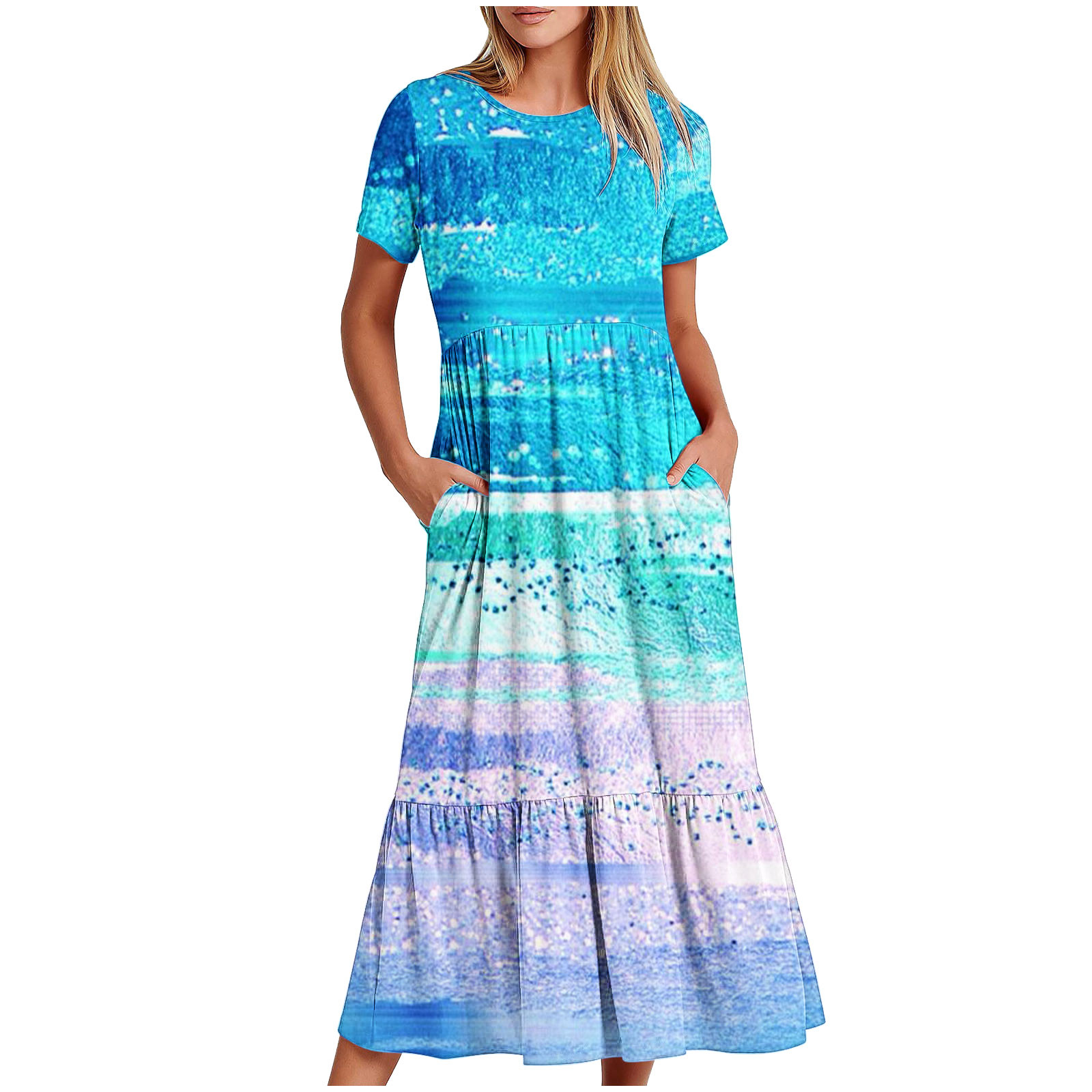 Vrhaik Dresses That Hide Belly Fat Black Dress for Funeral Purple Maxi