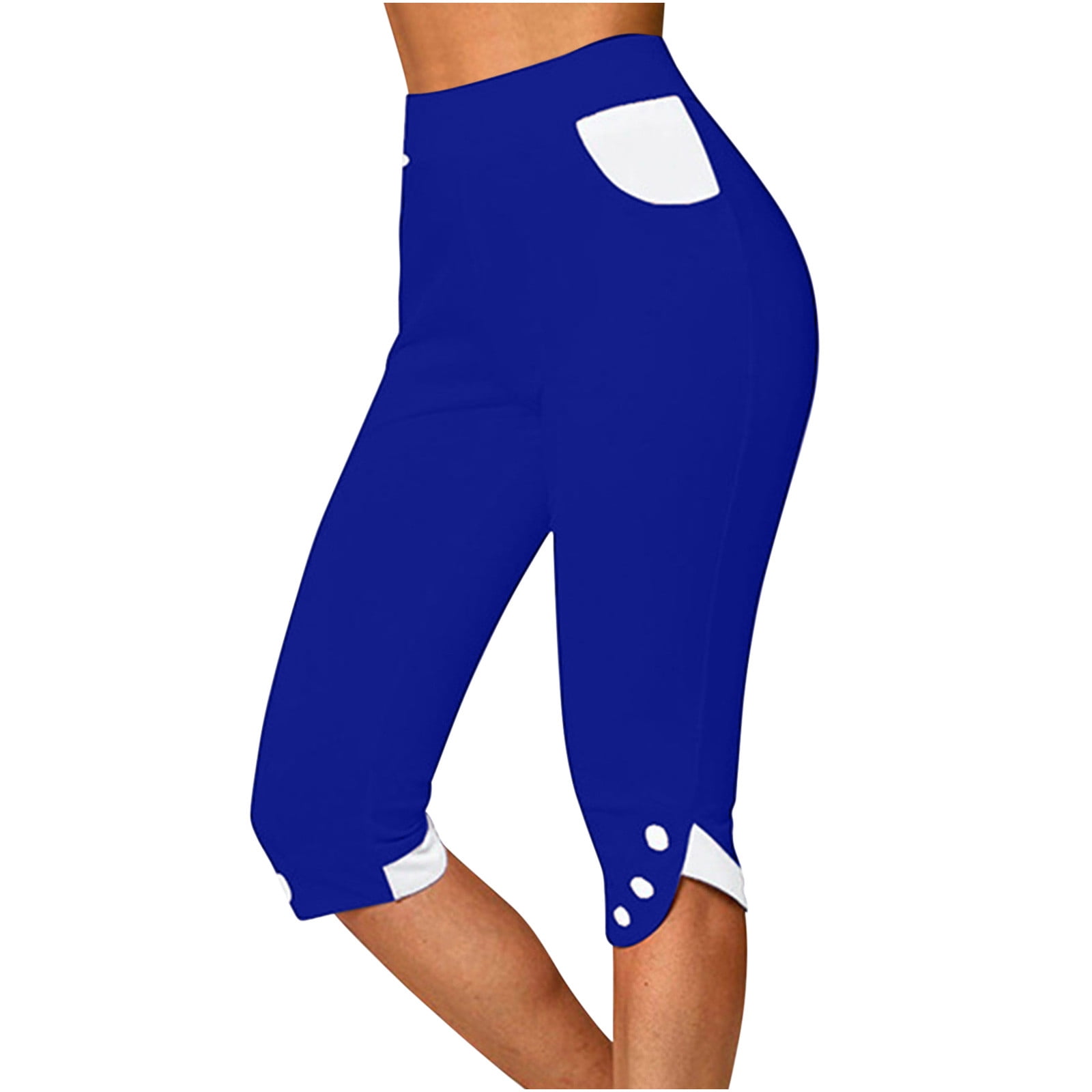 Athletic capri leggings with pockets hotsell