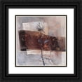 thumbnail image 1 of Vriesendorp, Heleen 26x26 Black Ornate Wood Framed with Double Matting Museum Art Print Titled - One Rose, 1 of 4